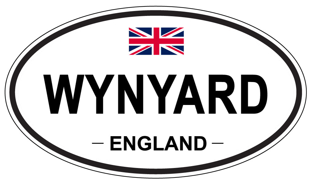 WYNYARD, England - Oval Magnet