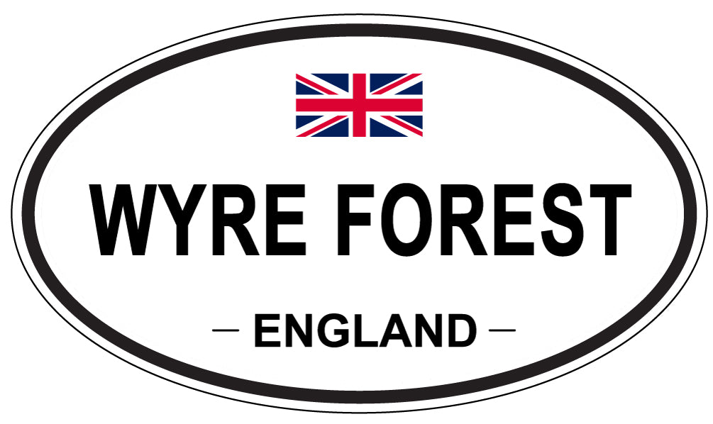 WYRE FOREST, England - Oval Magnet