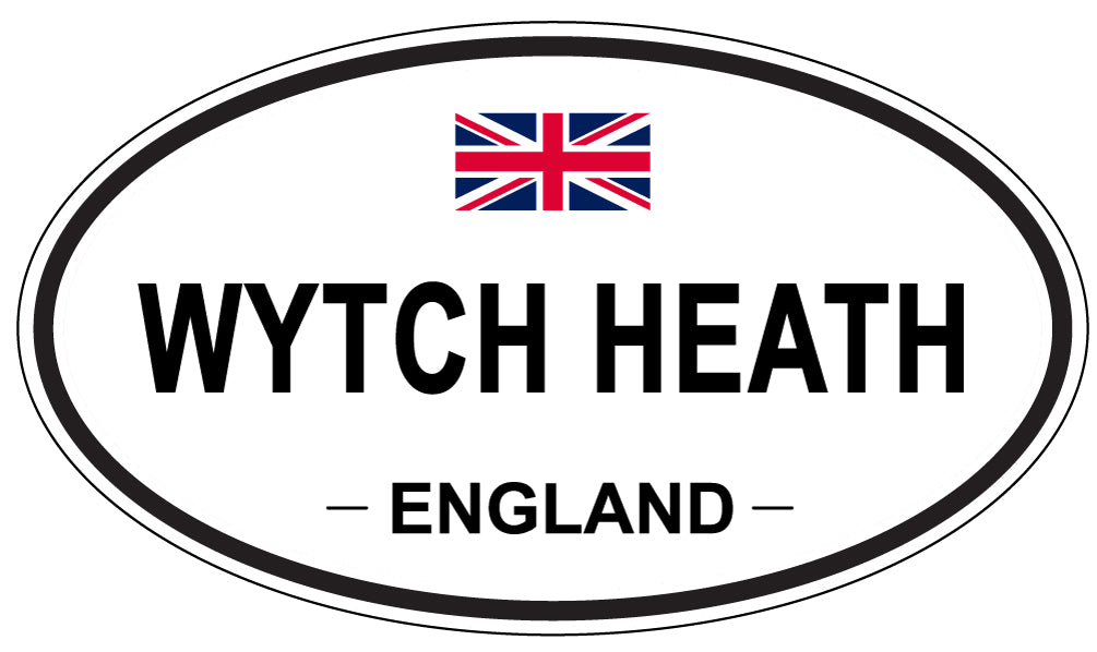 WYTCH HEATH, England - Oval Magnet