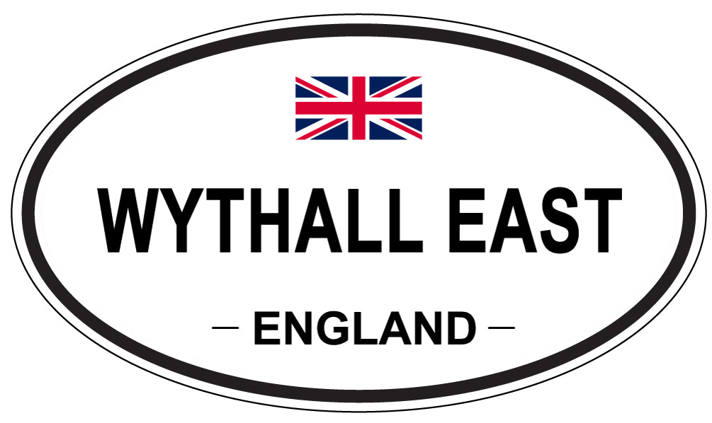 WYTHALL EAST, England - Oval Magnet