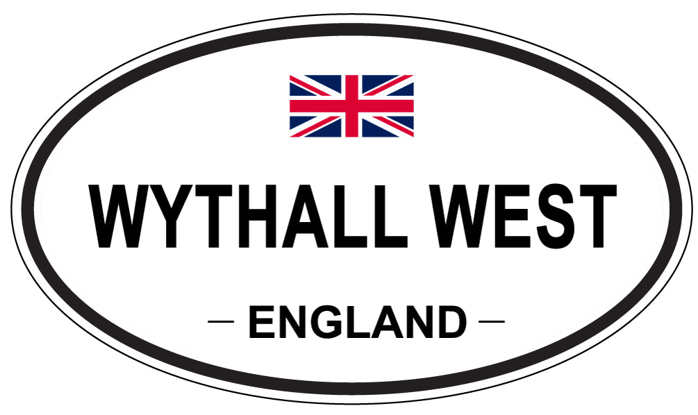 WYTHALL WEST, England - Oval Magnet