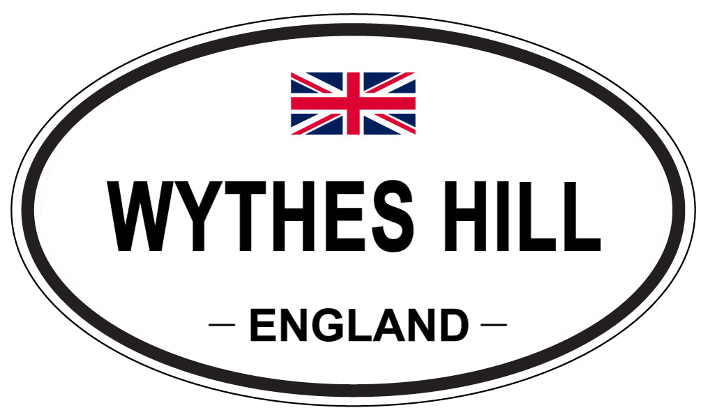 WYTHES HILL, England - Oval Magnet