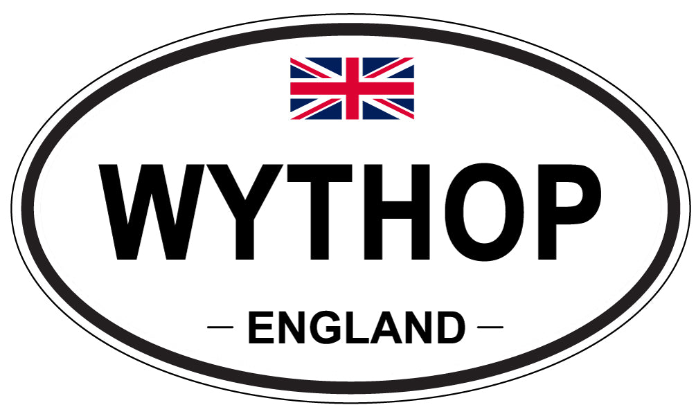 WYTHOP, England - Oval Magnet