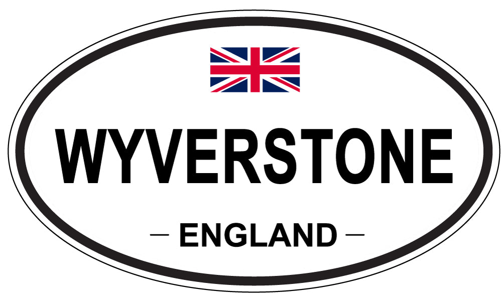 WYVERSTONE, England - Oval Magnet