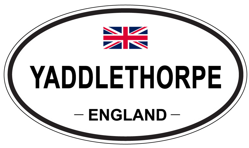 YADDLETHORPE, England - Oval Magnet