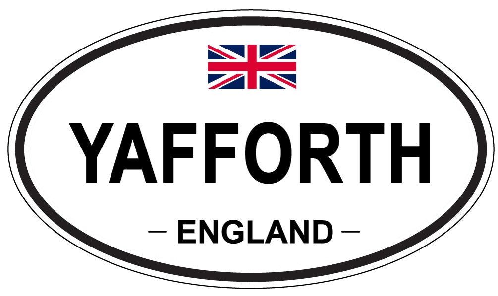 YAFFORTH, England - Oval Magnet