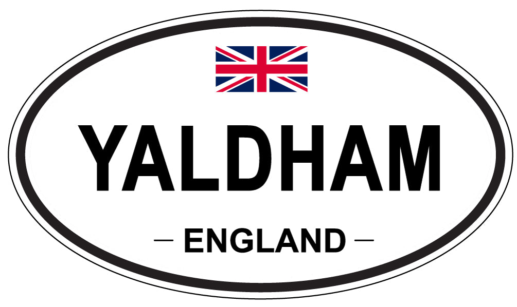 YALDHAM, England - Oval Magnet