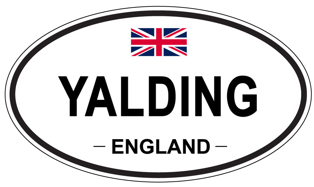 YALDING, England - Oval Magnet