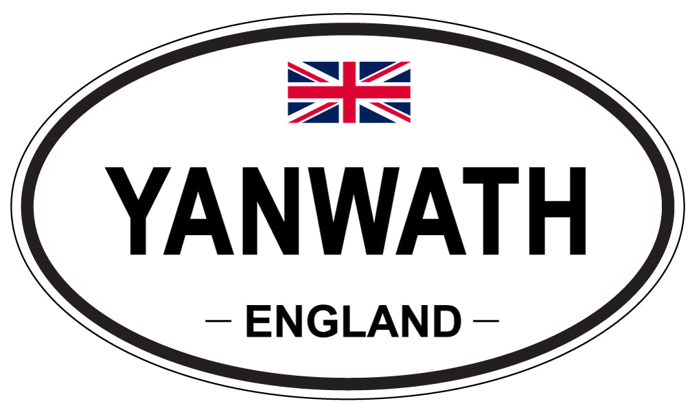 YANWATH, England - Oval Magnet