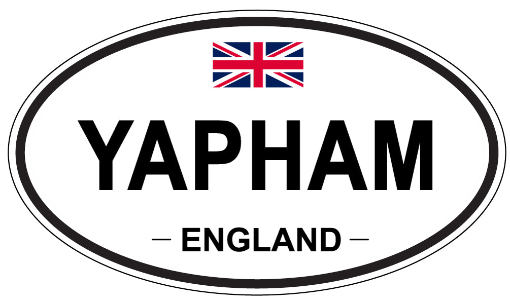 YAPHAM, England - Oval Magnet