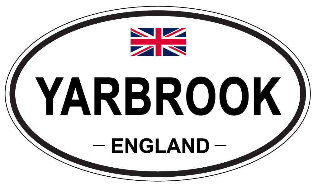 YARBROOK, England - Oval Magnet