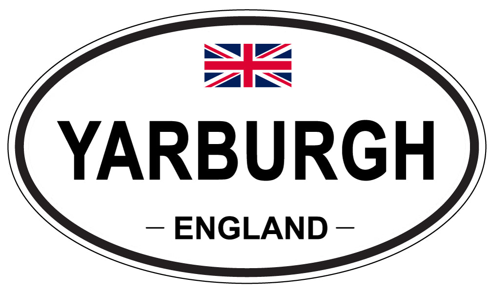 YARBURGH, England - Oval Magnet