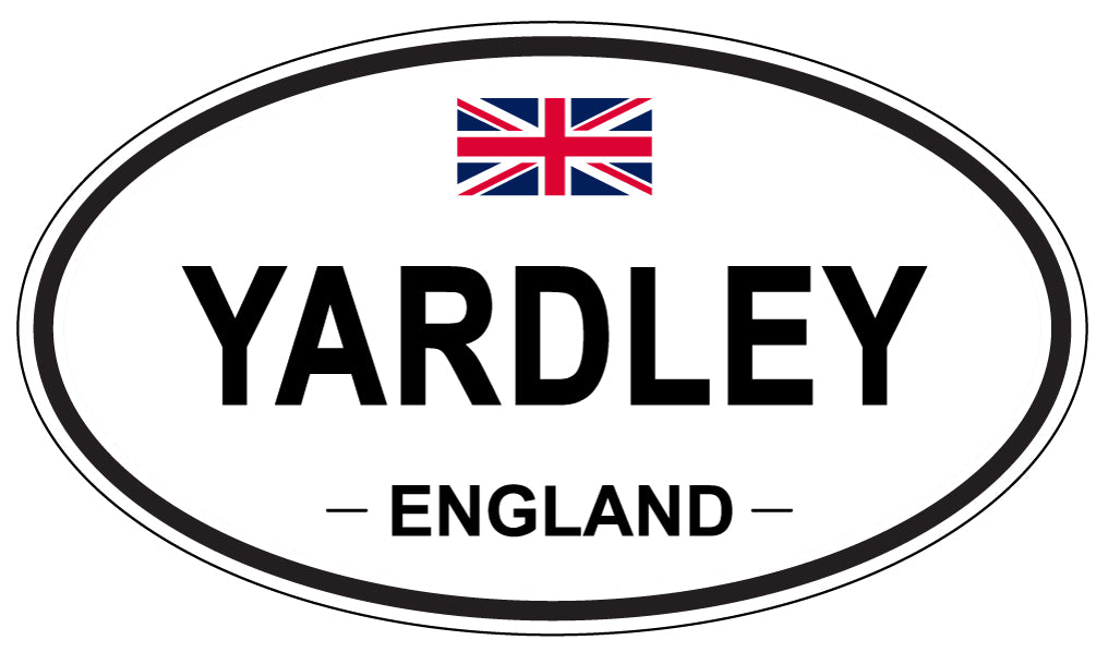 YARDLEY, England - Oval Magnet