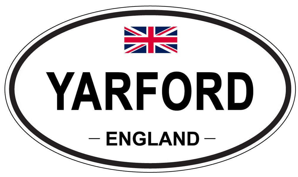 YARFORD, England - Oval Magnet