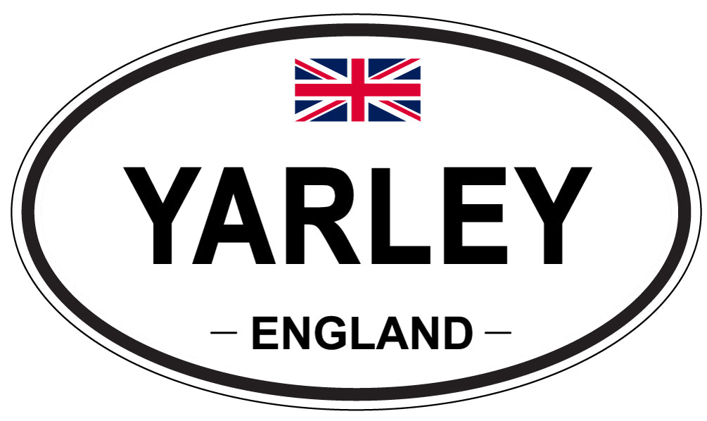 YARLEY, England - Oval Magnet