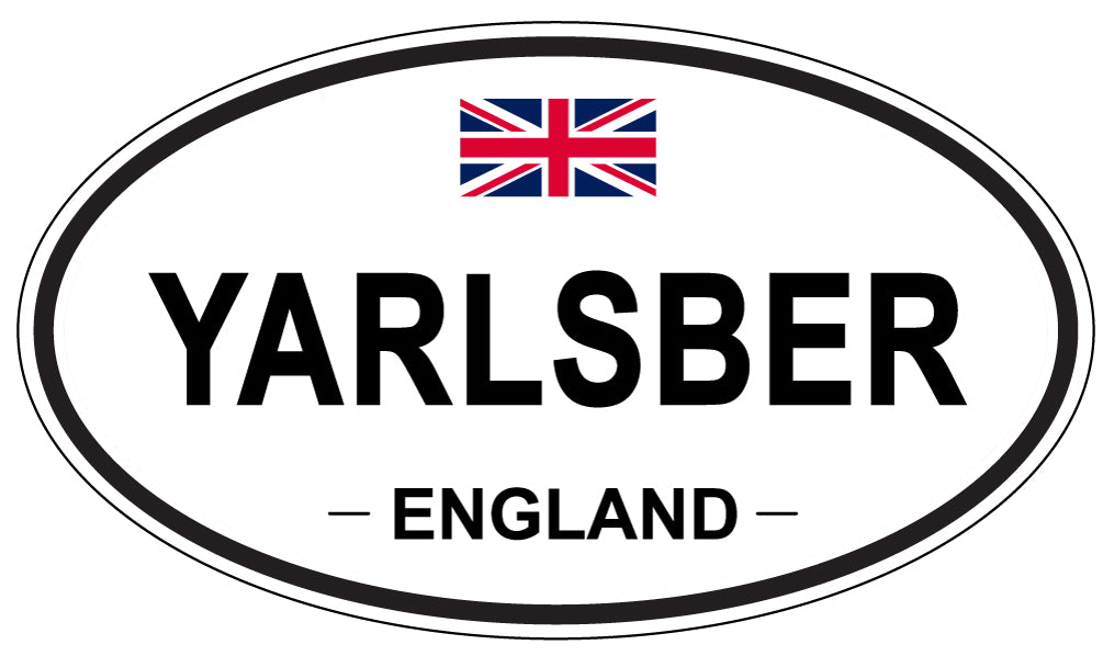 YARLSBER, England - Oval Magnet
