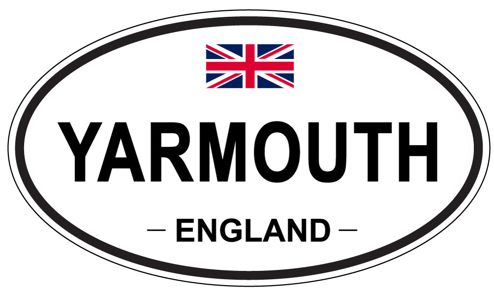 YARMOUTH, England - Oval Magnet