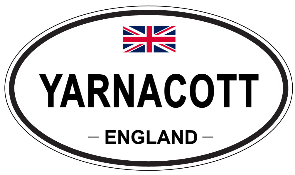 YARNACOTT, England - Oval Magnet