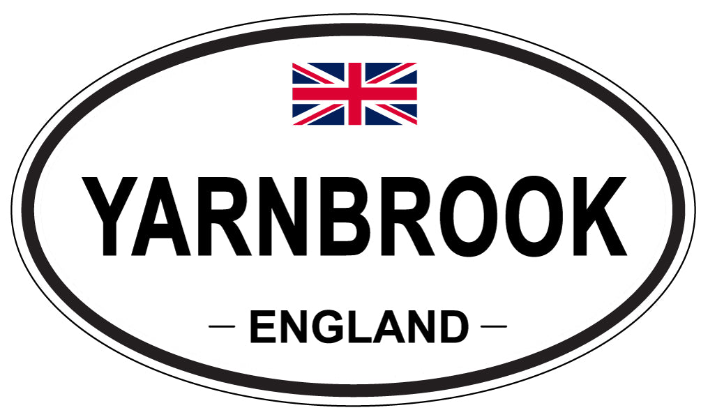 YARNBROOK, England - Oval Magnet
