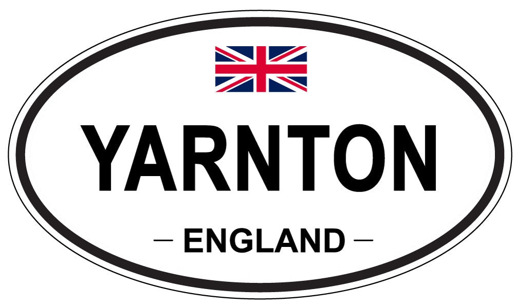 YARNTON, England - Oval Magnet