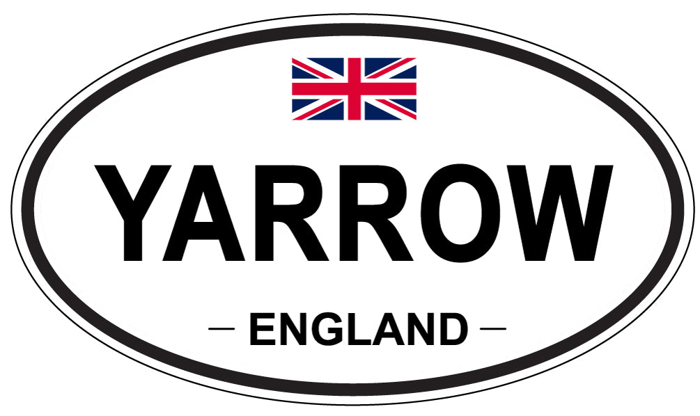 YARROW, England - Oval Magnet
