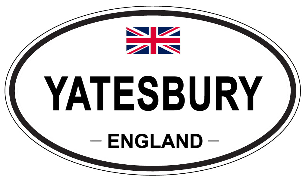 YATESBURY, England - Oval Magnet