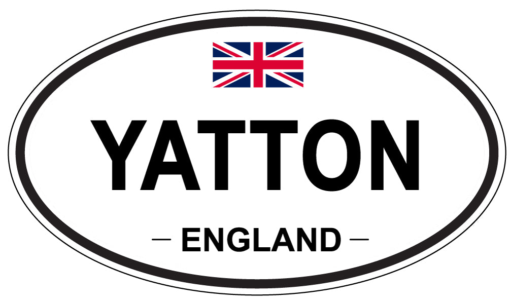 YATTON, England - Oval Magnet