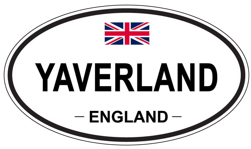 YAVERLAND, England - Oval Magnet