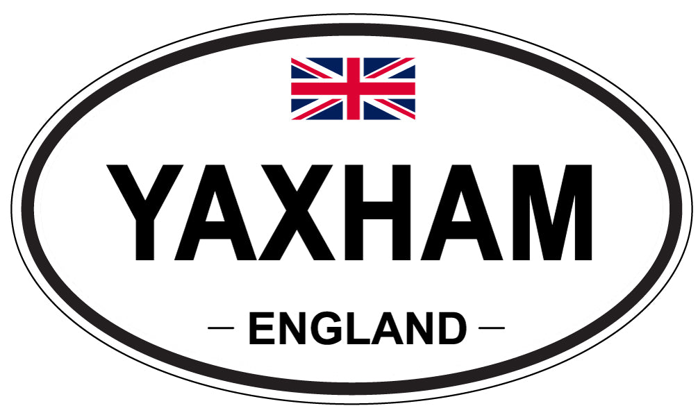 YAXHAM, England - Oval Magnet