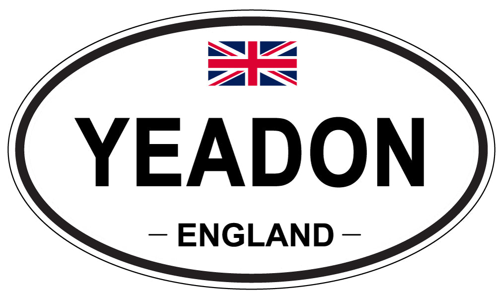 YEADON, England - Oval Magnet
