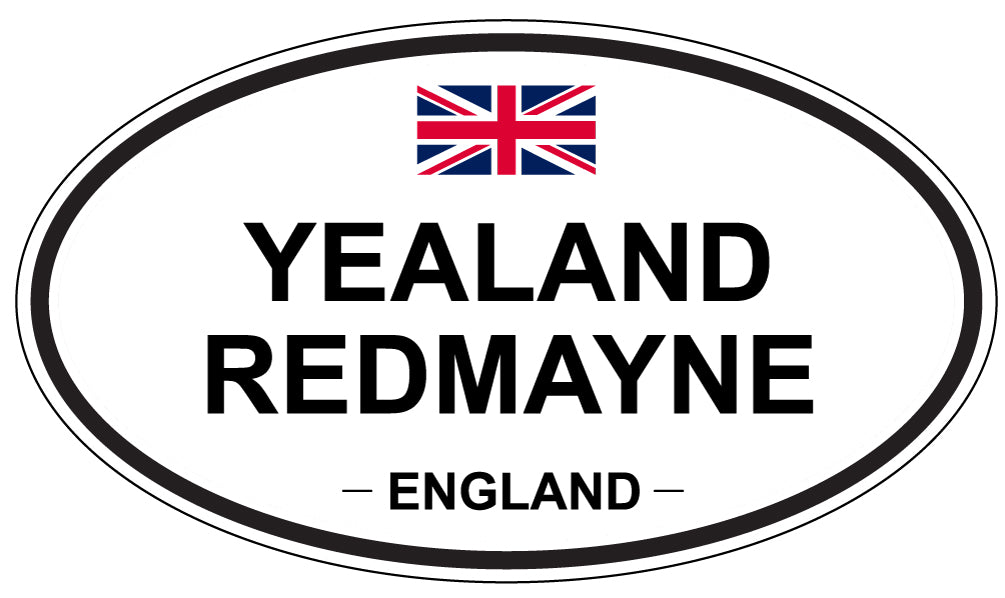 YEALAND REDMAYNE, England - Oval Magnet