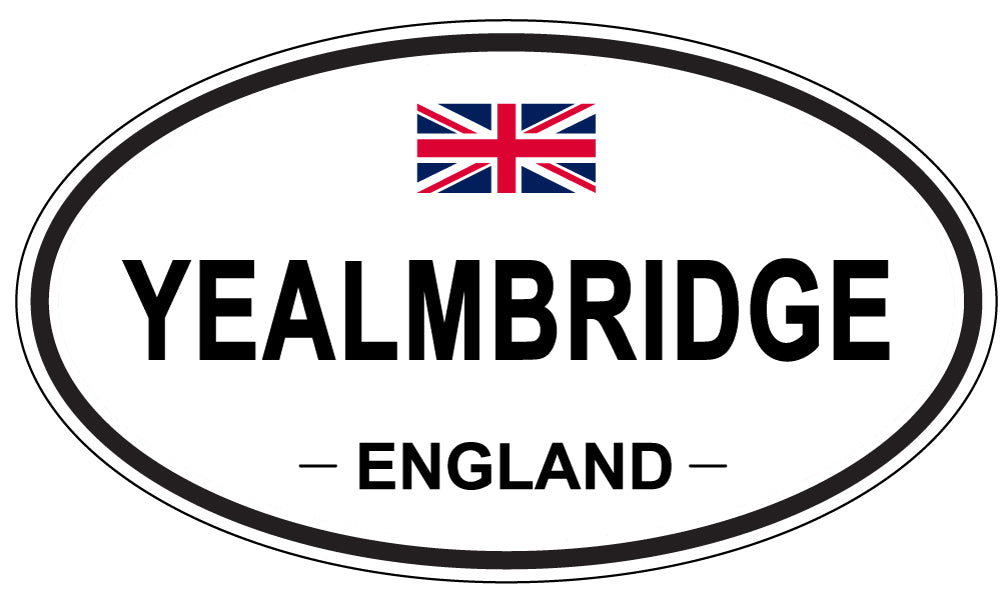 YEALMBRIDGE, England - Oval Magnet