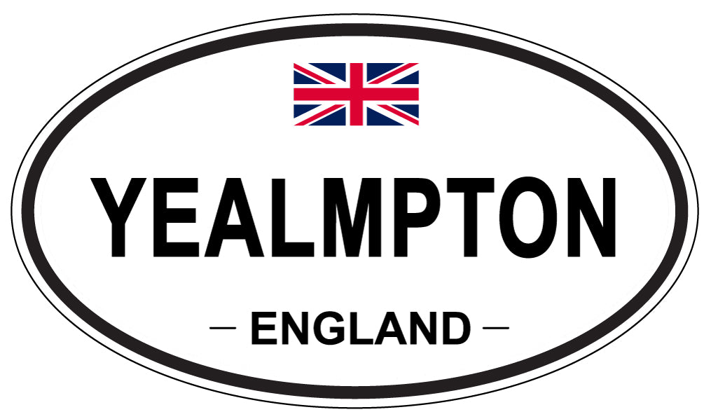 YEALMPTON, England - Oval Magnet