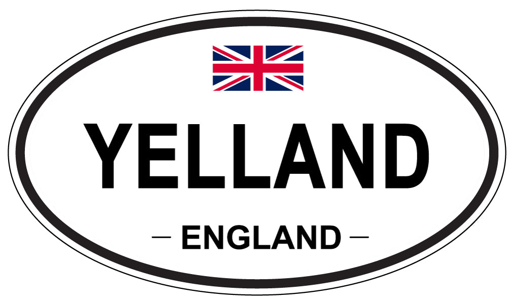 YELLAND, England - Oval Magnet