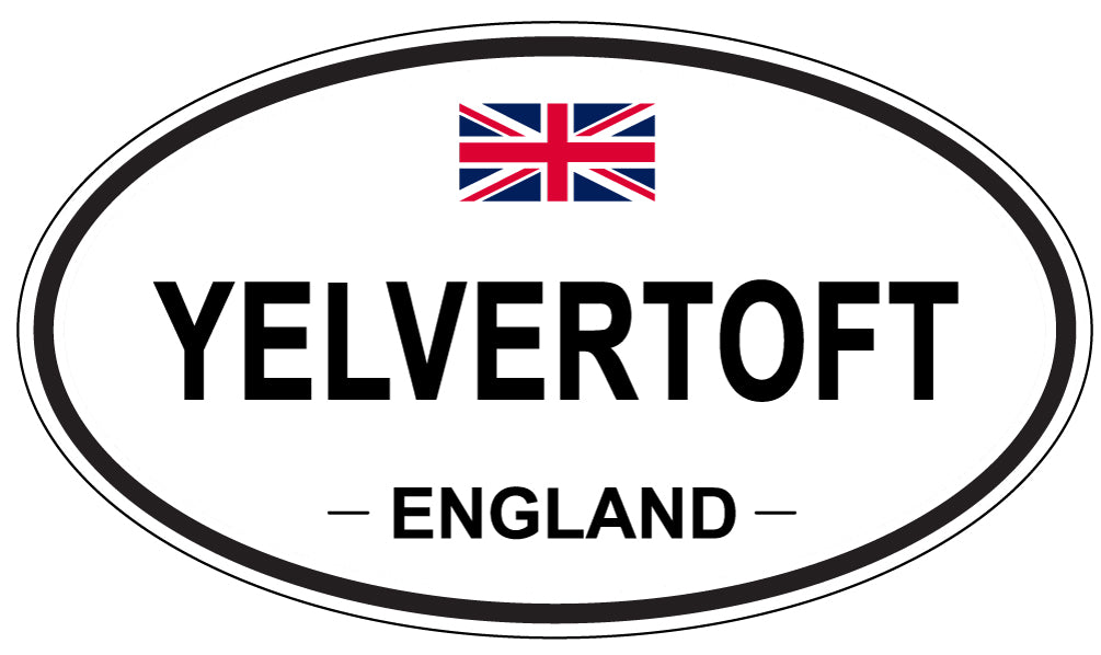 YELVERTOFT, England - Oval Magnet