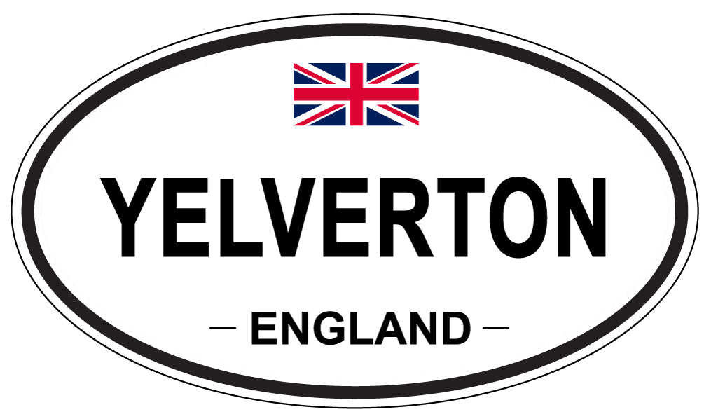 YELVERTON, England - Oval Magnet