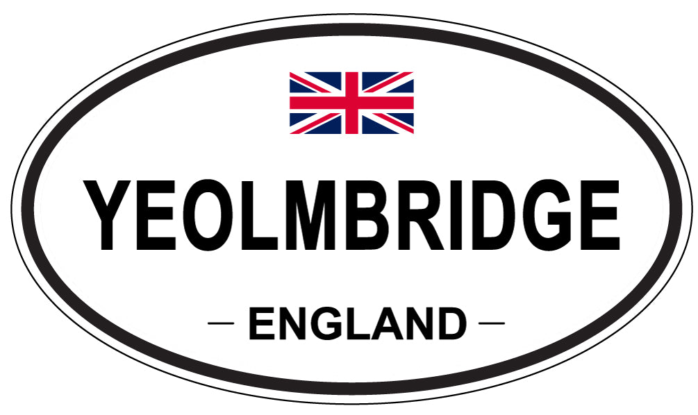 YEOLMBRIDGE, England - Oval Magnet