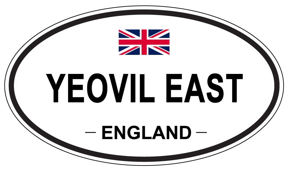 YEOVIL EAST, England - Oval Magnet