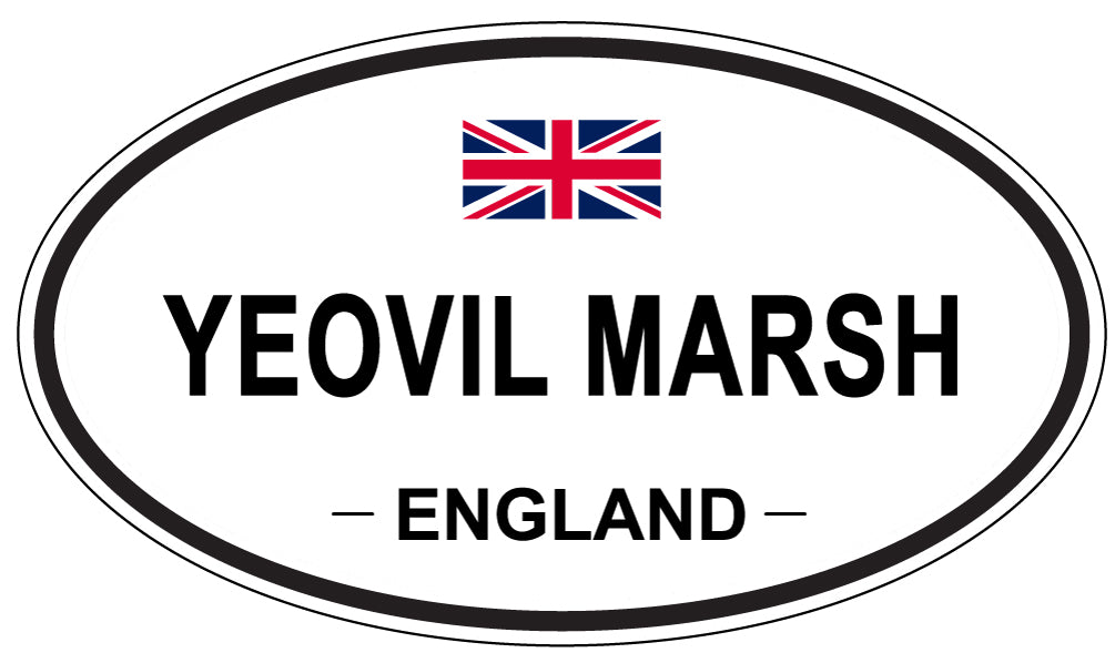 YEOVIL MARSH, England - Oval Magnet