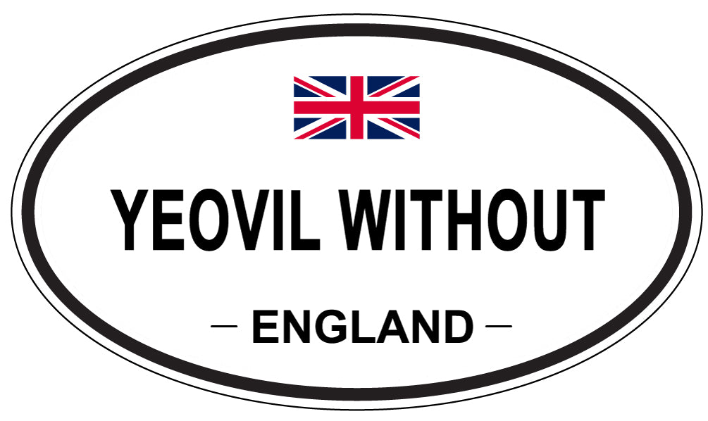YEOVIL WITHOUT, England - Oval Magnet