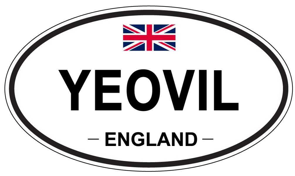 YEOVIL, England - Oval Magnet