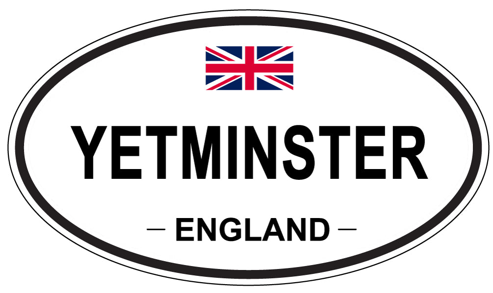 YETMINSTER, England - Oval Magnet