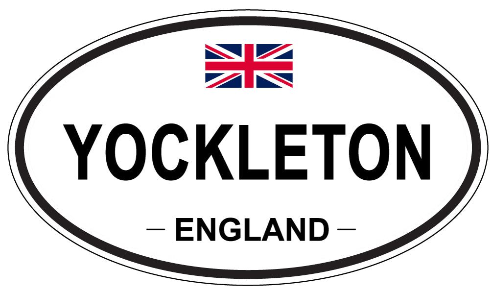 YOCKLETON, England - Oval Magnet