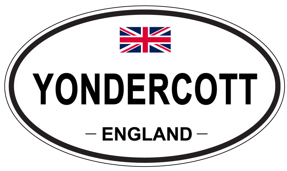 YONDERCOTT, England - Oval Magnet