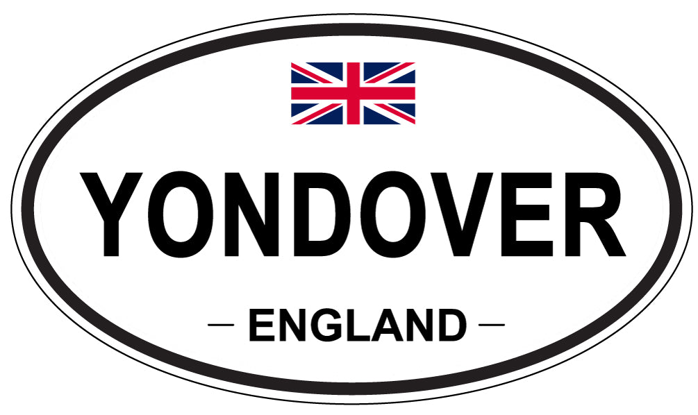 YONDOVER, England - Oval Magnet