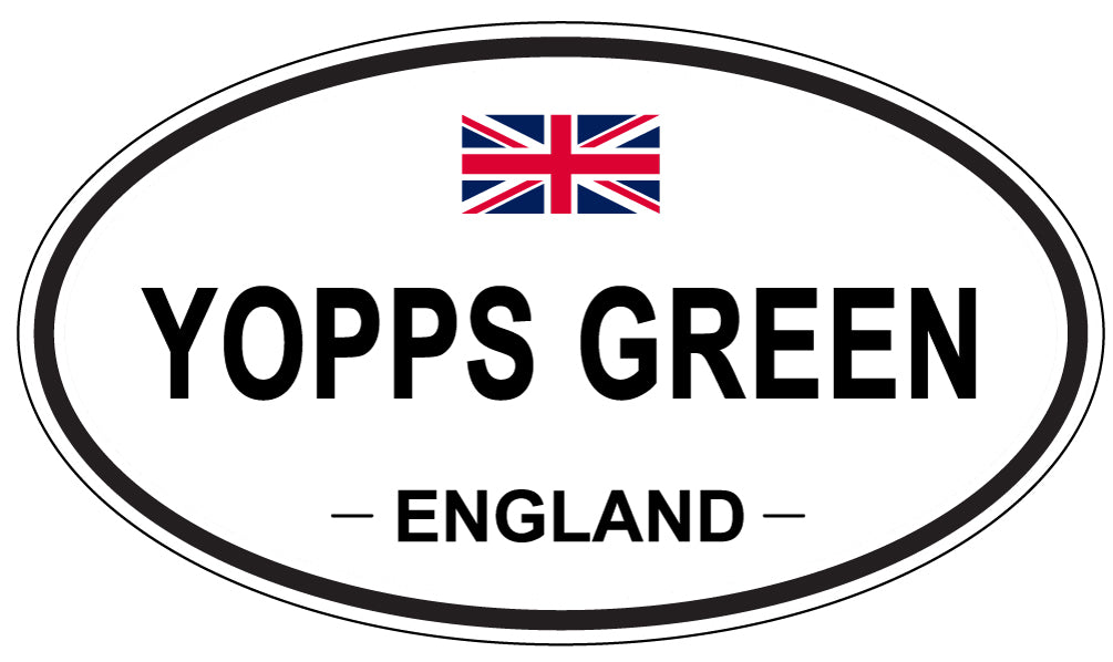 YOPPS GREEN, England - Oval Magnet