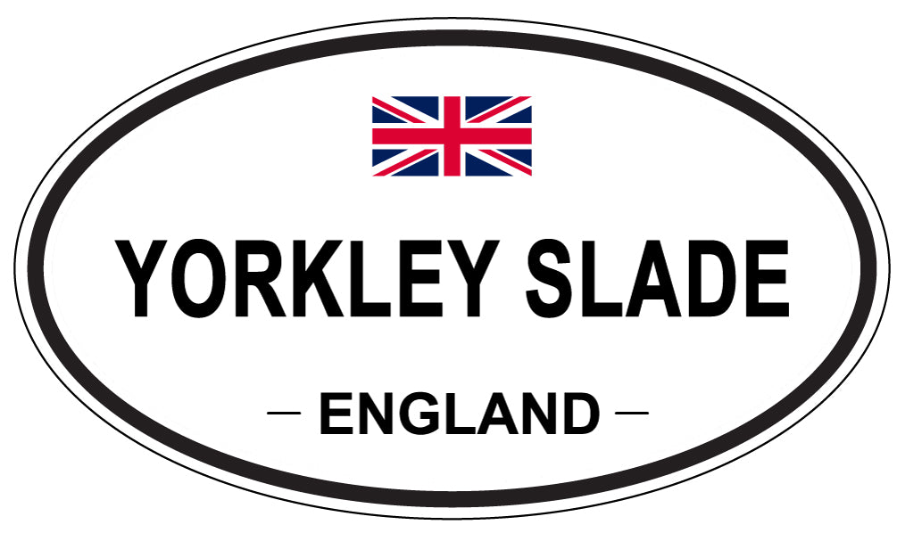 YORKLEY SLADE, England - Oval Magnet