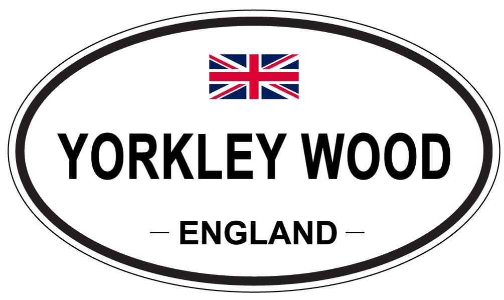 YORKLEY WOOD, England - Oval Magnet