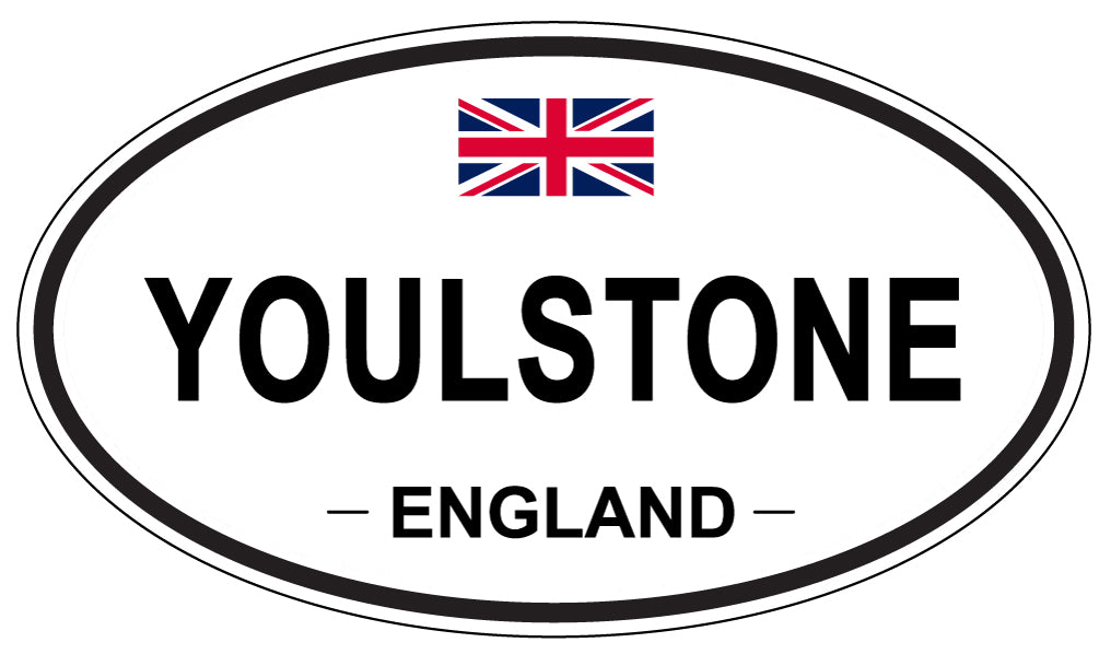 YOULSTONE, England - Oval Magnet