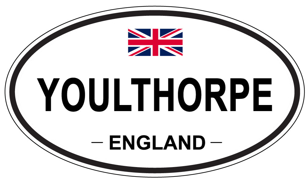 YOULTHORPE, England - Oval Magnet